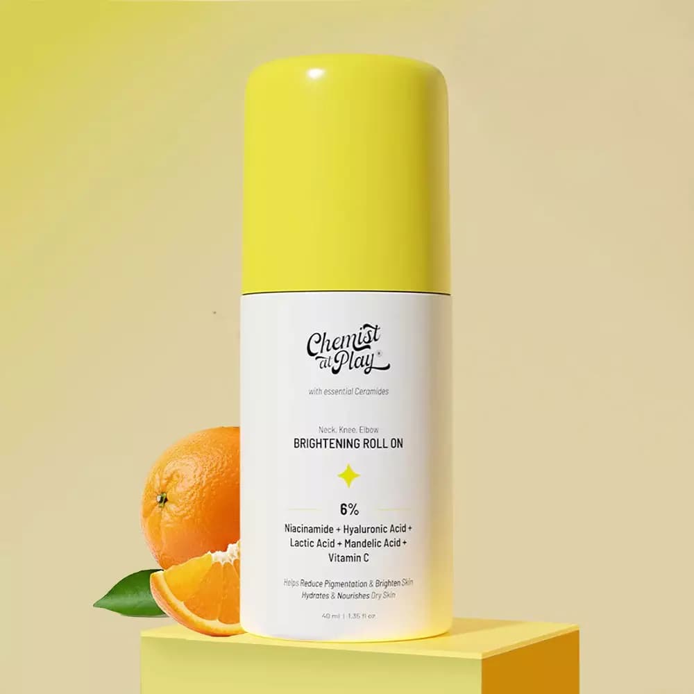 Chemist at Play Neck, Knee & Elbow Brightening Roll On,40ml-Main image