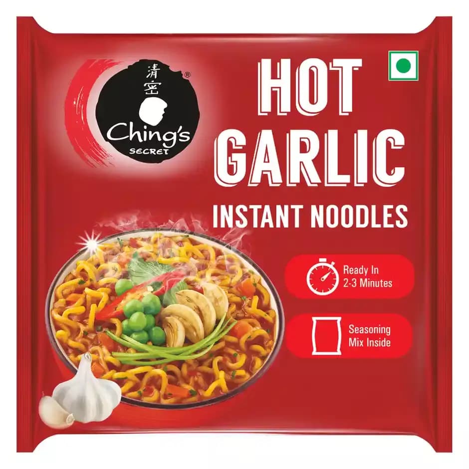 Ching's Secret Hot Garlic Instant Noodles,240g-Main image