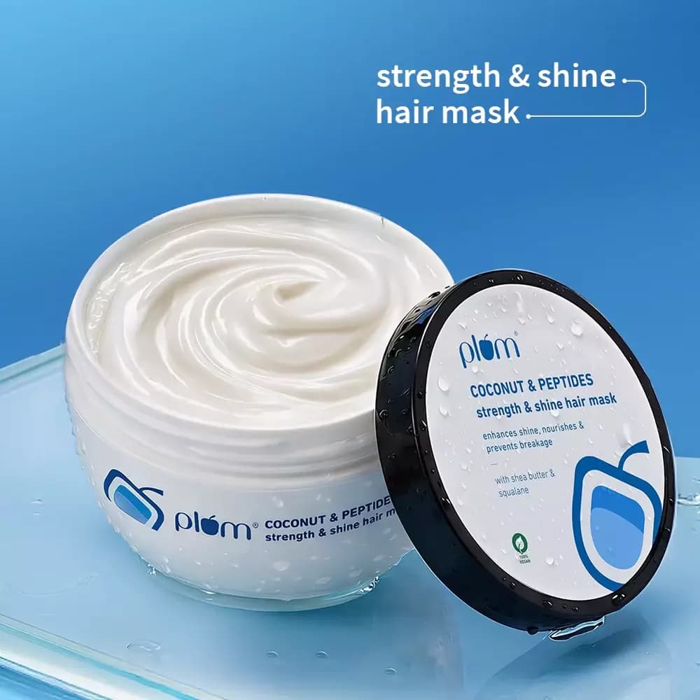 Coconut & Peptides Hair Mask For Soft & Shiny Hair-Main Image