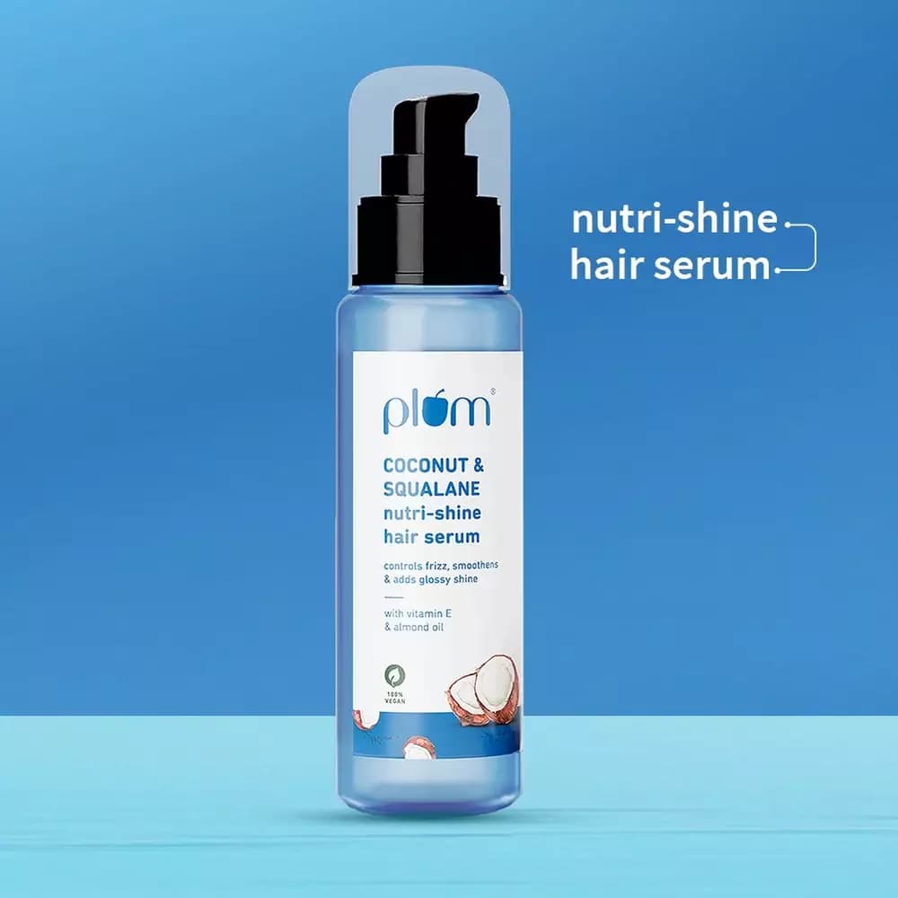 Coconut & Squalane Hair Serum For Soft & Shiny Hair-Main Image