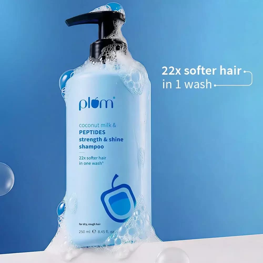 Coconut Milk & Peptides Shampoo For Soft & Shiny Hair, 250 ml-Main Image