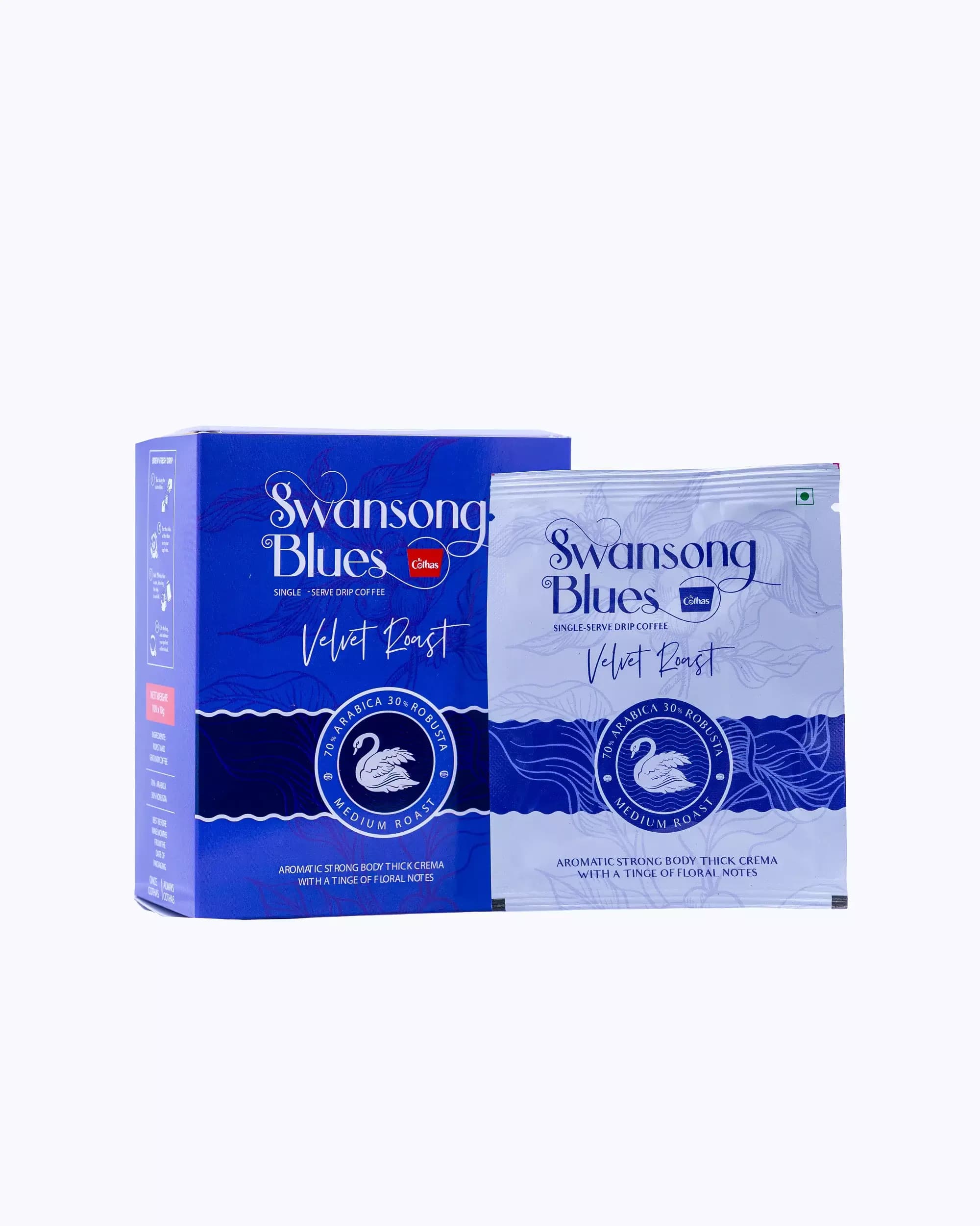 Cothas Coffees Swansong Blues Velvet Roast-Main image