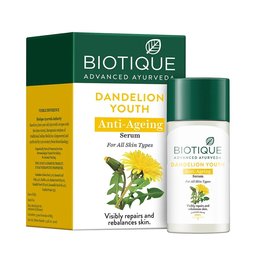 Dandelion youth anti-ageing serum 40ml-Main Image