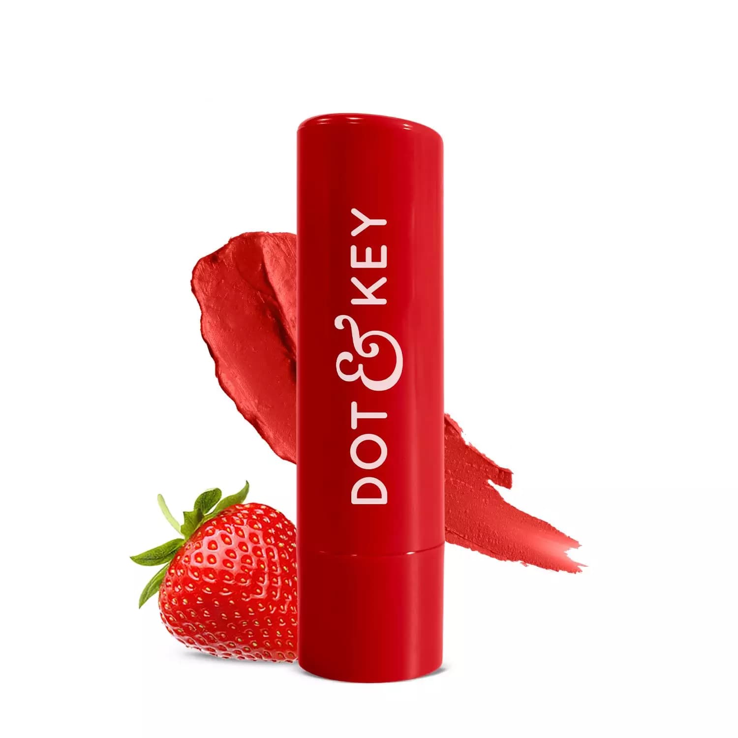 Dot & Key Barrier Repair Hydrating Lip Balm, Strawberry Red-Main Image
