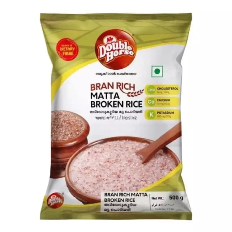 Double Horse Bran Rich Matta Broken Rice-Main image