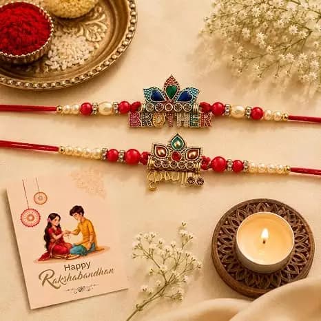 Dryphon Premium Brother Krishna Rakhi,100g-Main image