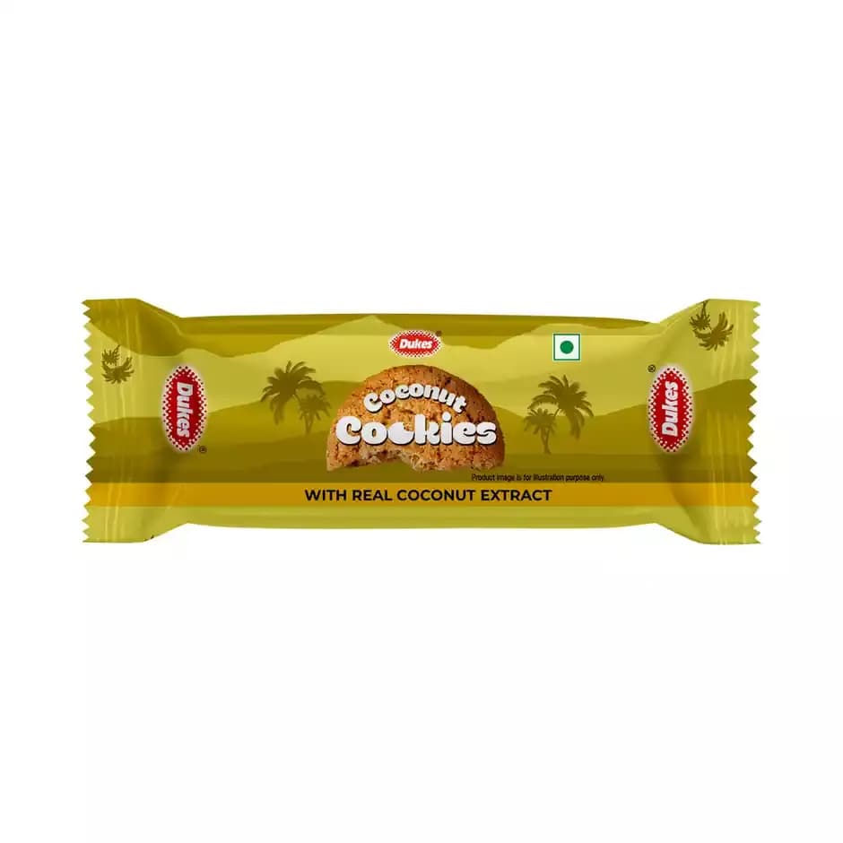 Dukes Coconut Cookies with more Crunch and Crispy Biscuits,100g-Main image
