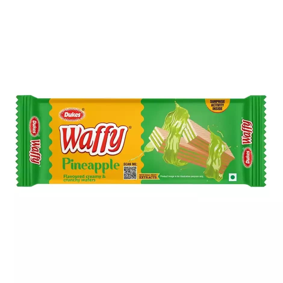 Dukes Waffy Biscuits Pineapple Wafers,55g-Main image
