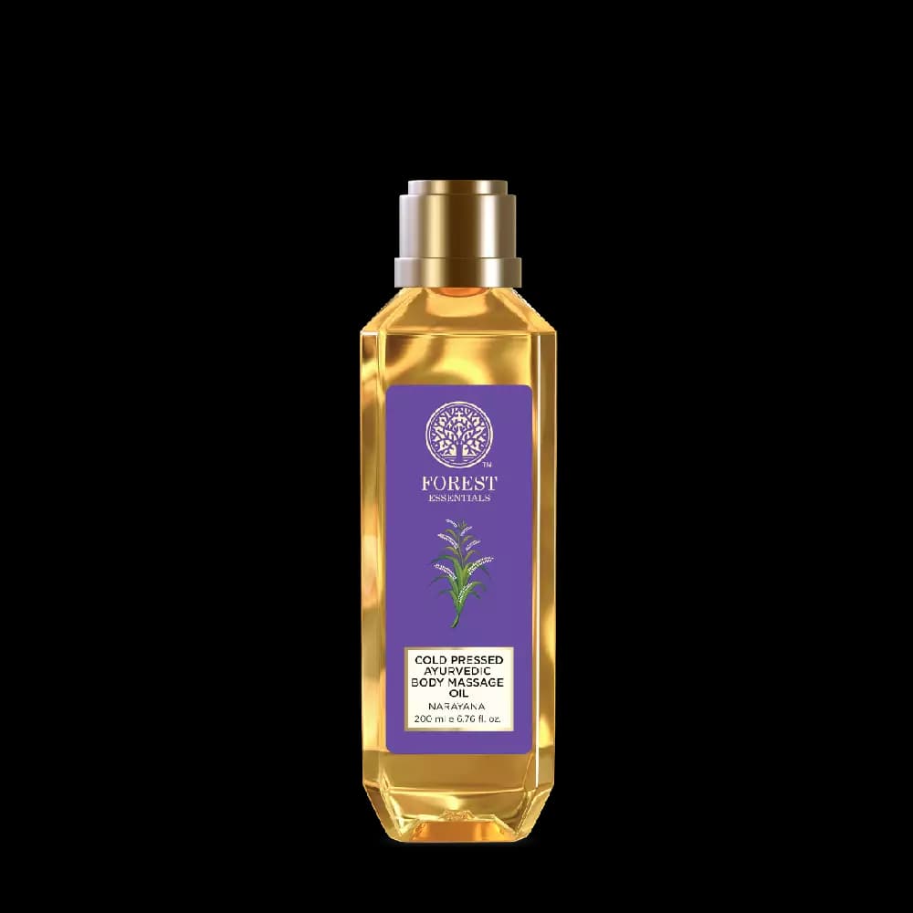 Forest Essentials Ayurvedic Body Massage Oil Narayana,200ml-Main image