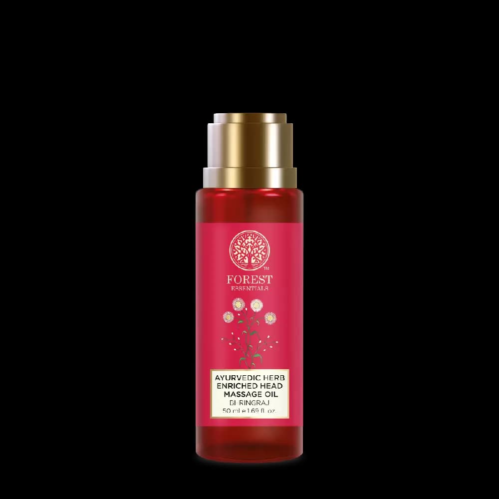 Forest Essentials Ayurvedic Herb Enriched Head Massage Oil Bhringraj — 50 ml