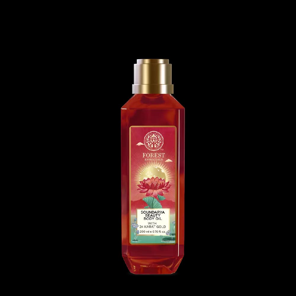 Forest Essentials Beauty Body Oil Soundarya,200ml-Main image