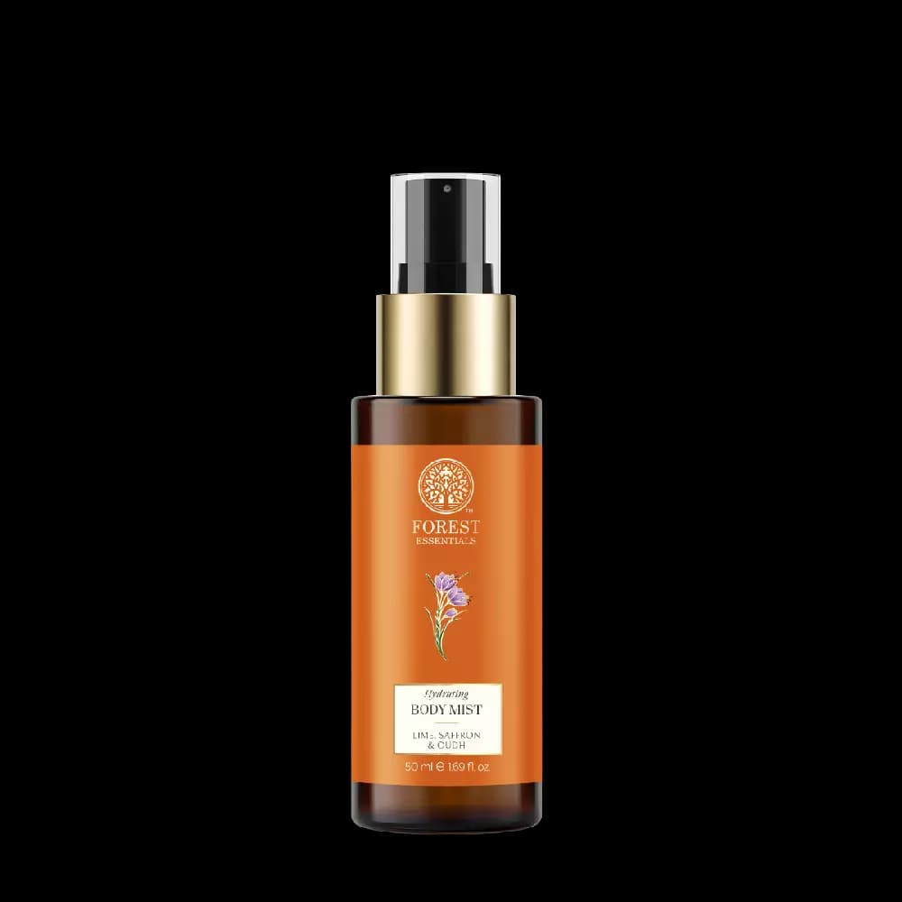 Forest Essentials Body Mist Lime Saffron & Oudh,50ml-Main image