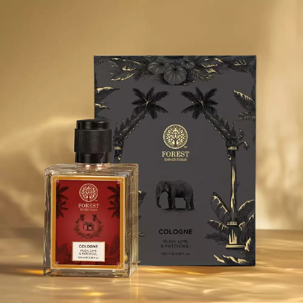 Forest Essentials Cologne Musk, Lime & Patchouli — 100 ml