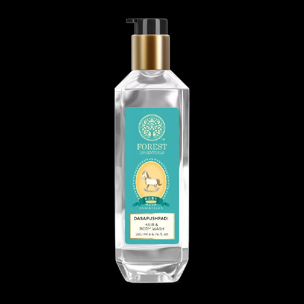 Forest Essentials Dasapushpadi Baby Hair & Body Wash — 200 ml