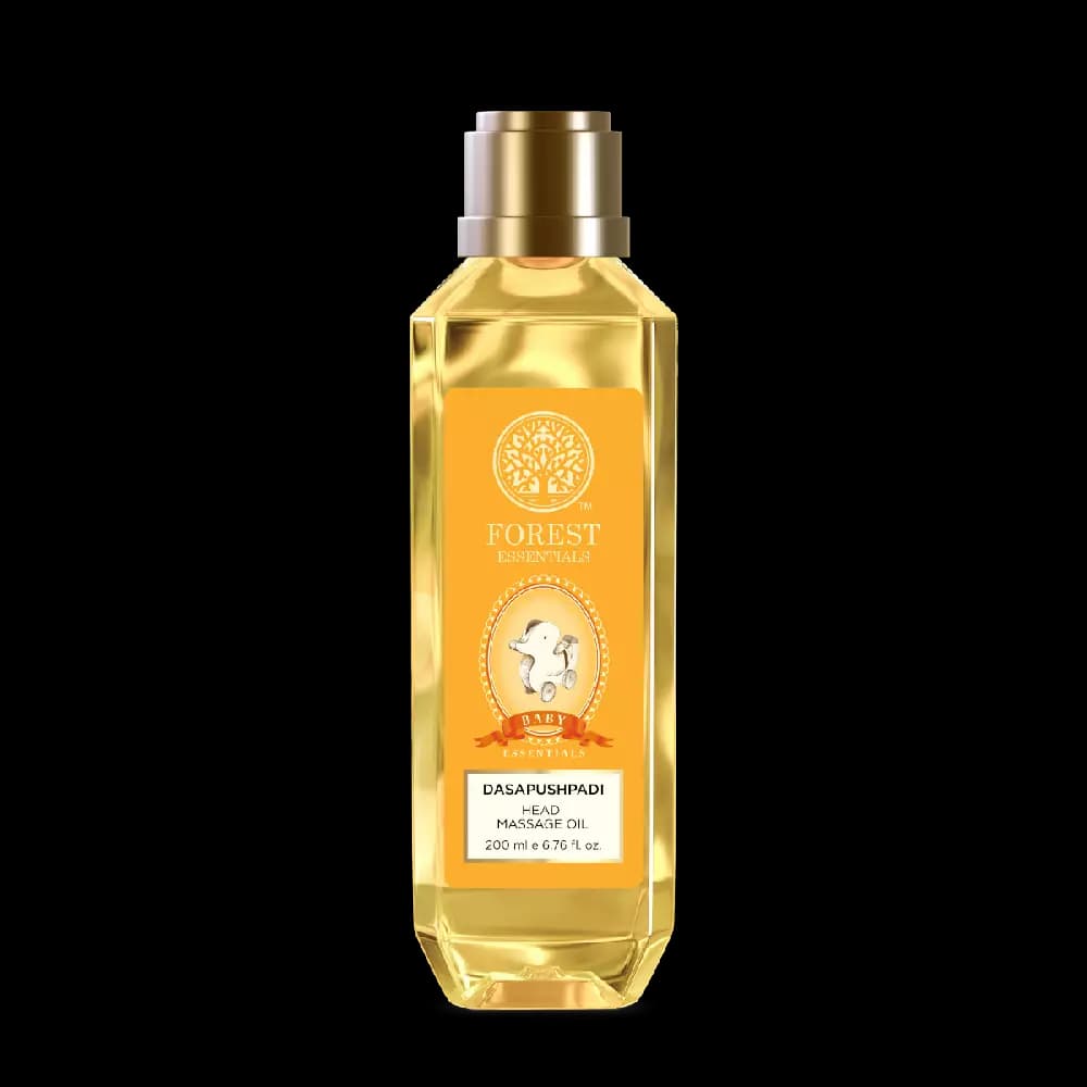 Forest Essentials Dasapushpadi Baby Head Massage Oil — 200 ml