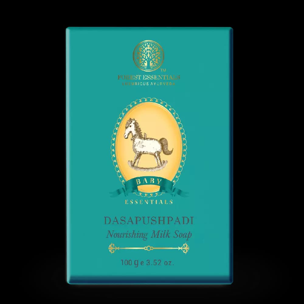 Forest Essentials Dasapushpadi Nourishing Milk Soap — 100 g