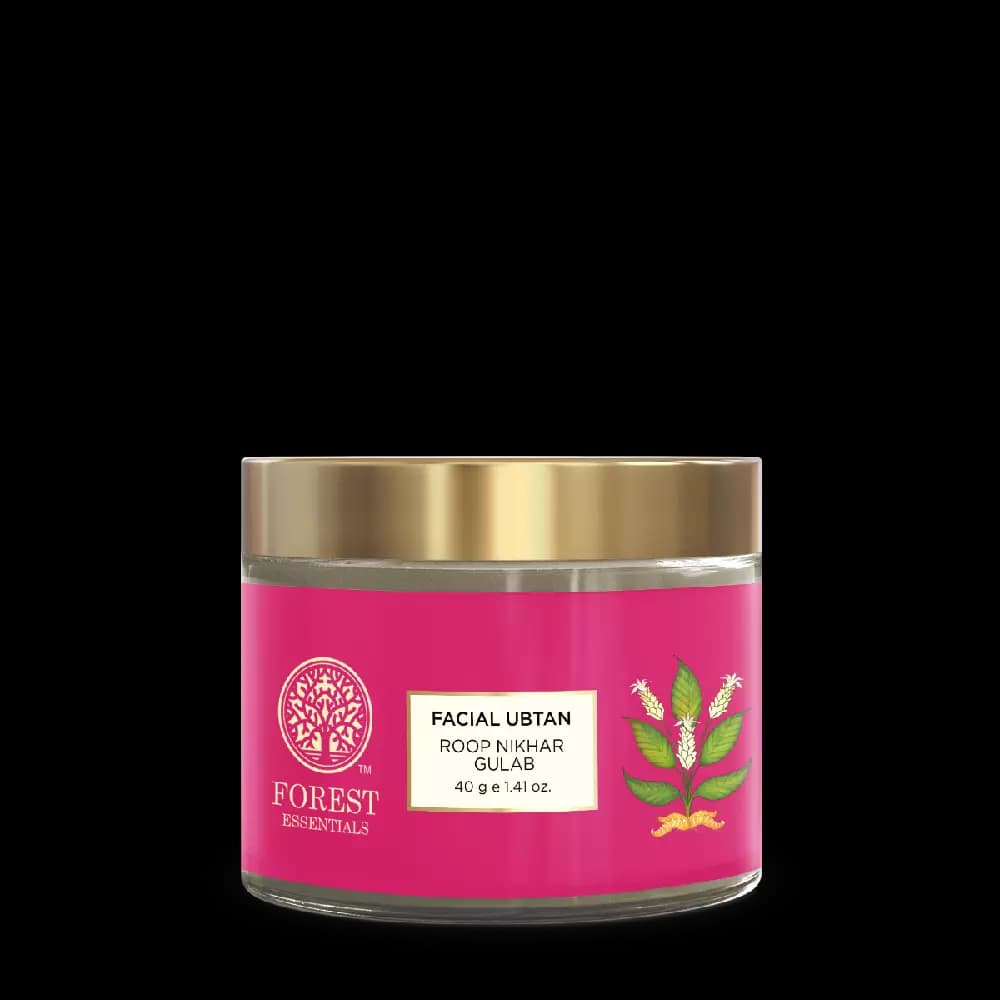 Forest Essentials Facial Ubtan Roop Nikhar & Gulab,40g-Main image