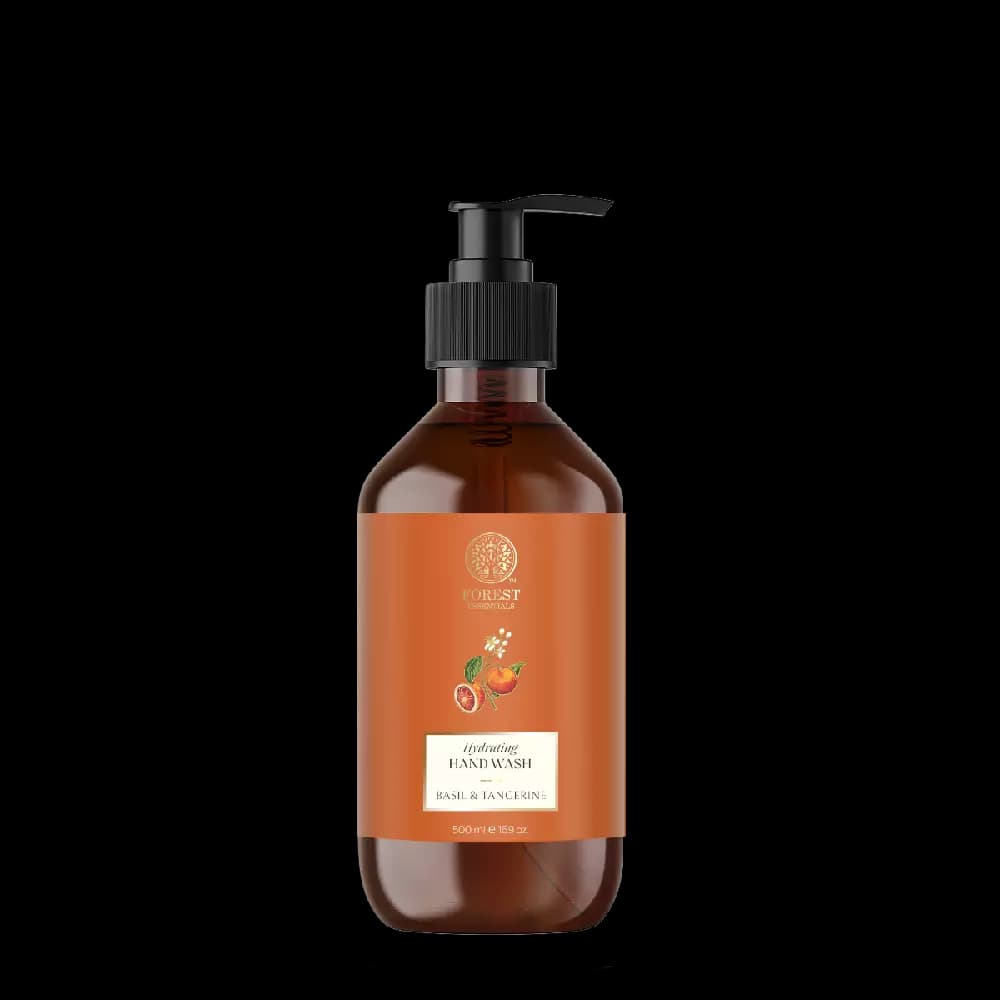 Forest Essentials Hydrating Hand Wash Basil & Tangerine,500ml-Main image