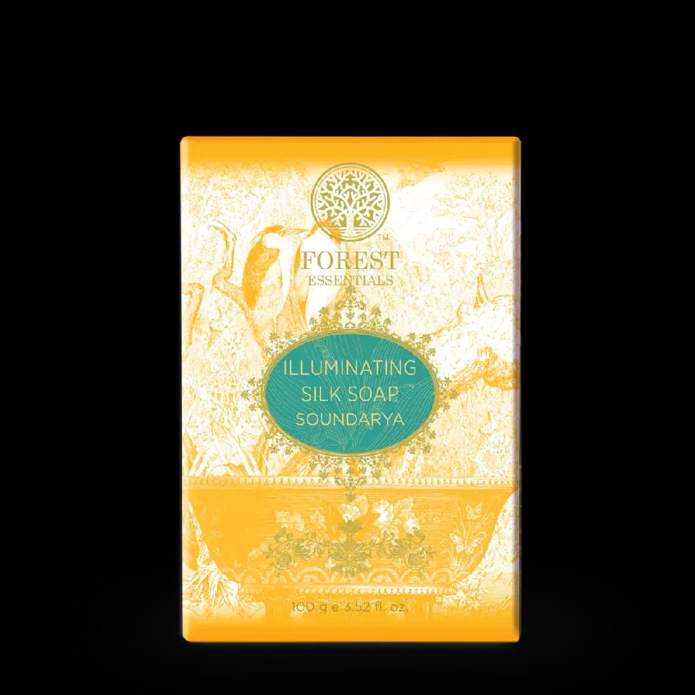 Forest Essentials Illuminating Silk Soap Soundarya,100g-Main image