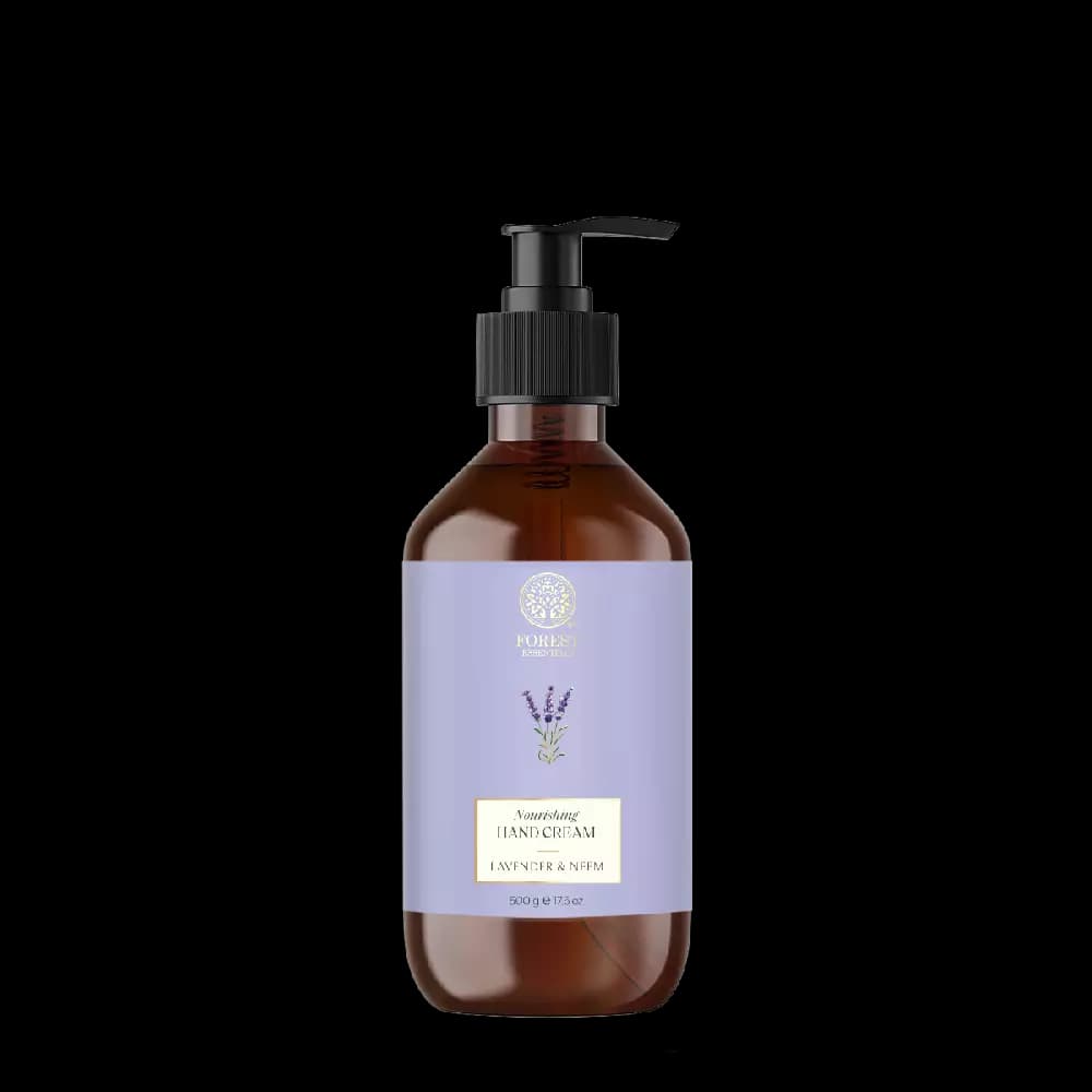 Forest Essentials Moisturising Hand Cream Lavender & Neem,500g-Main image