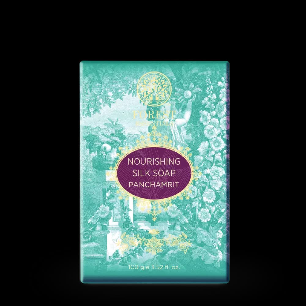 Forest Essentials Nourishing Silk Soap Panchamrit,100g-Main image