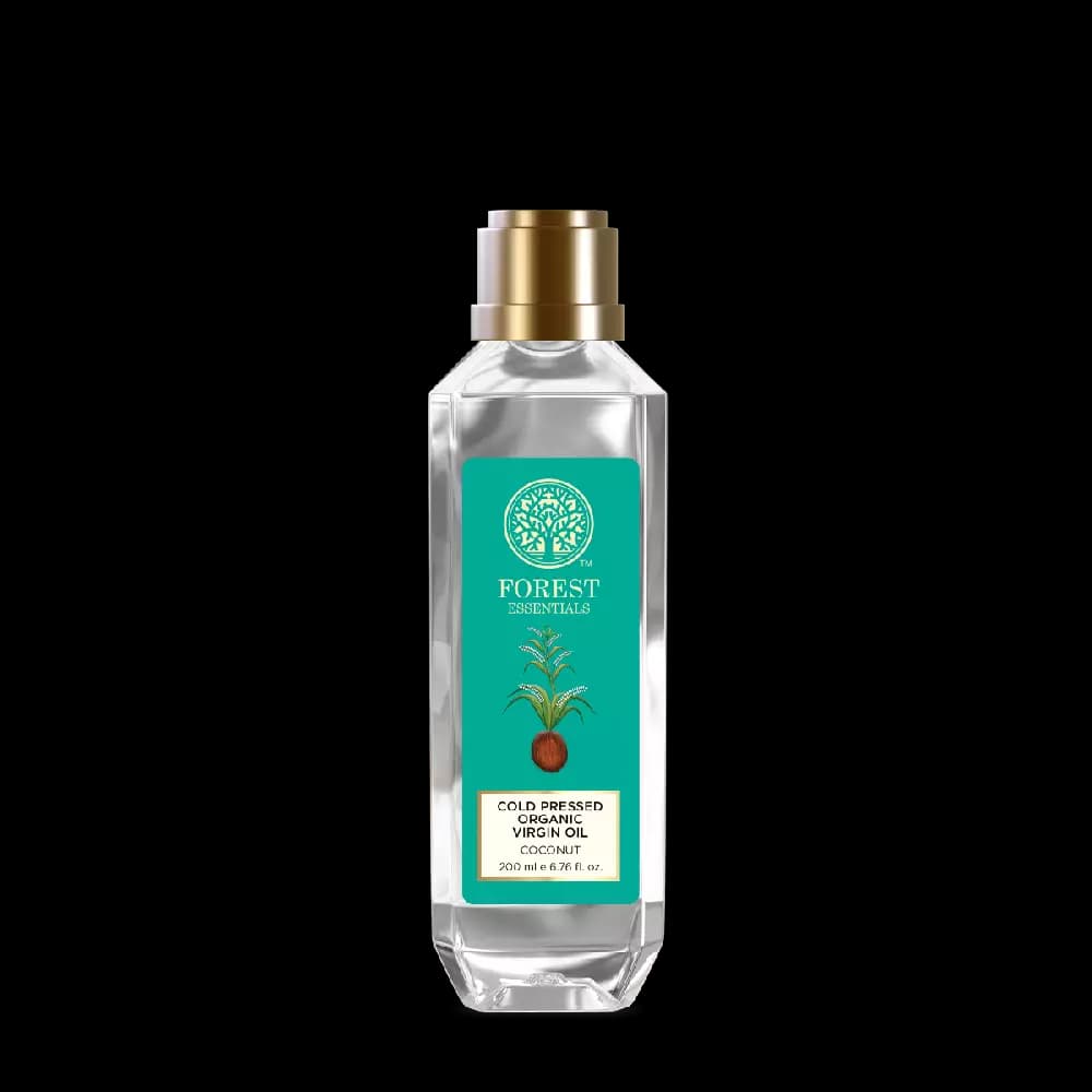 Forest Essentials Organic Cold Pressed Virgin Oil Coconut,200ml-Main image