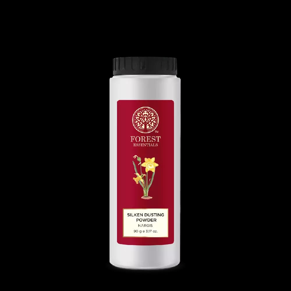 Forest Essentials Silken Dusting Powder Nargis,90g-Main image