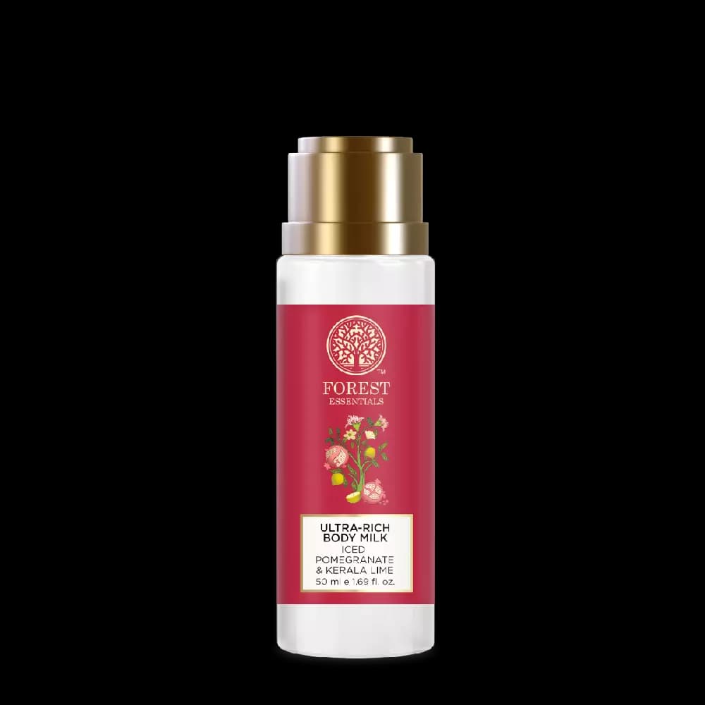 Forest Essentials Ultra-Rich Body Milk Iced Pomegranate & Kerala Lime,50ml-Main image