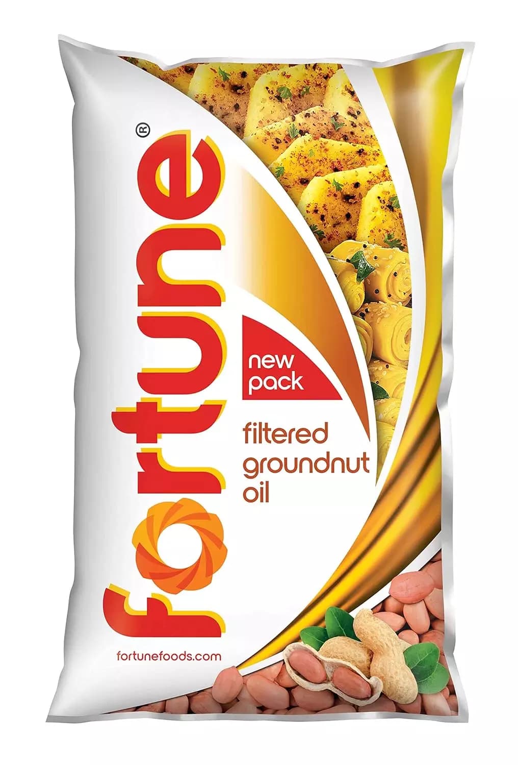 Fortune Filtered Groundnut Oil, 1L-Main image