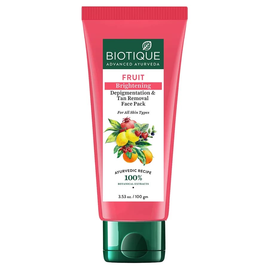 Fruit brightening depigmentation & tan removal face pack-Main Image