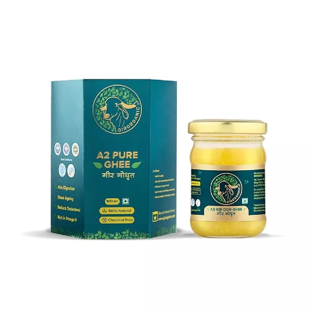 Gir Organic A2 Pure Cow Ghee, 100ml-Main image