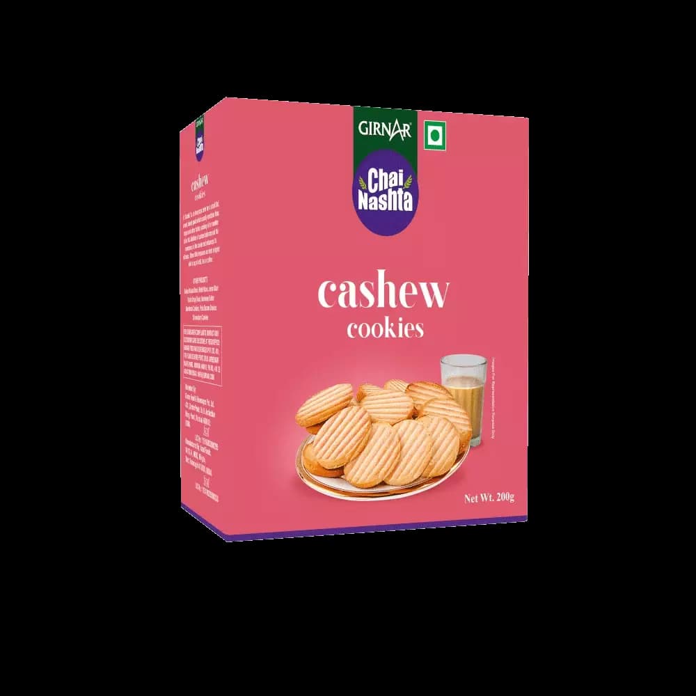 Girnar Chai Nashta - Cashew Cookies-Main Image