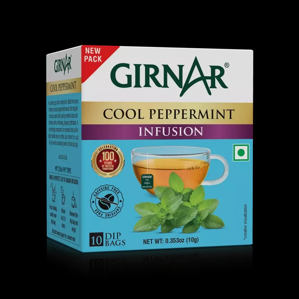 Girnar Cool Peppermint Herbal Infusion-Main Image