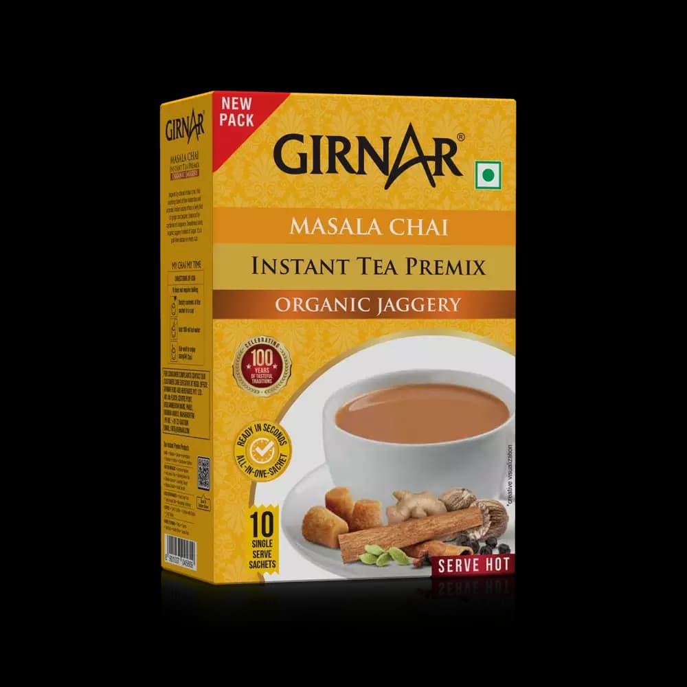 Girnar Instant Masala Chai Premix With Organic Jaggery-Main Image