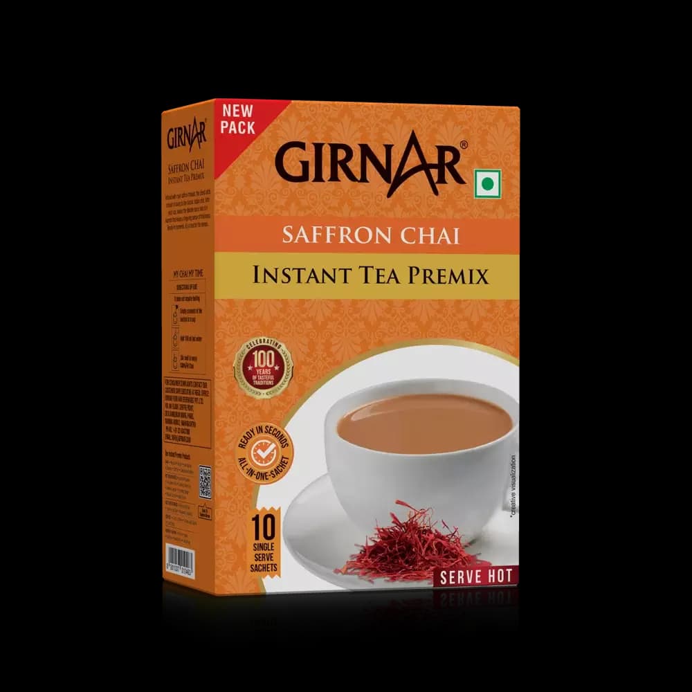 Girnar Instant Tea Premix With Saffron-Main Image