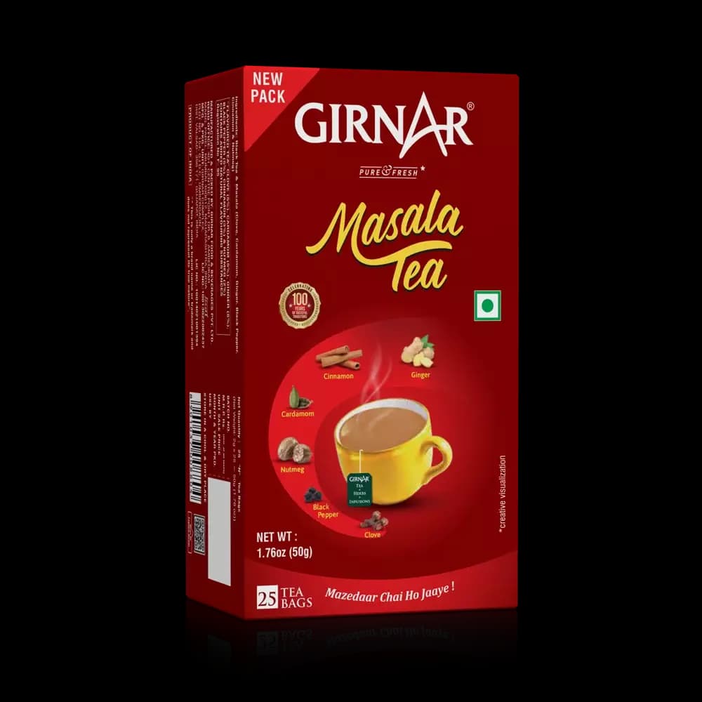 Girnar Masala Black Tea Bags-Main Image