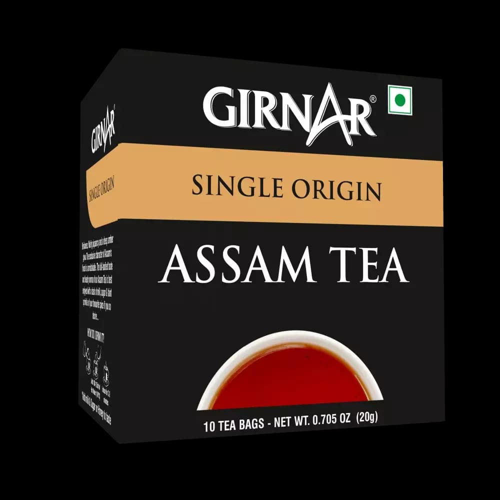 Girnar Single Origin Assam Black Tea Bags-Main Image