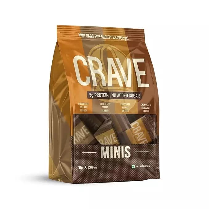 Green Protein Crave Assorted Mini Protein Bar,320g-Main image