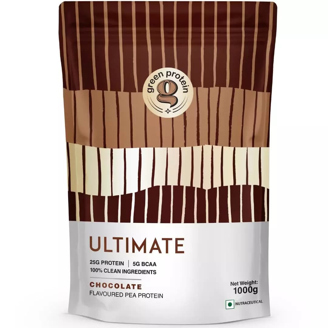 Green Protein Ultimate Plant Protein Isolate Powder Chocolate — 1 Kg