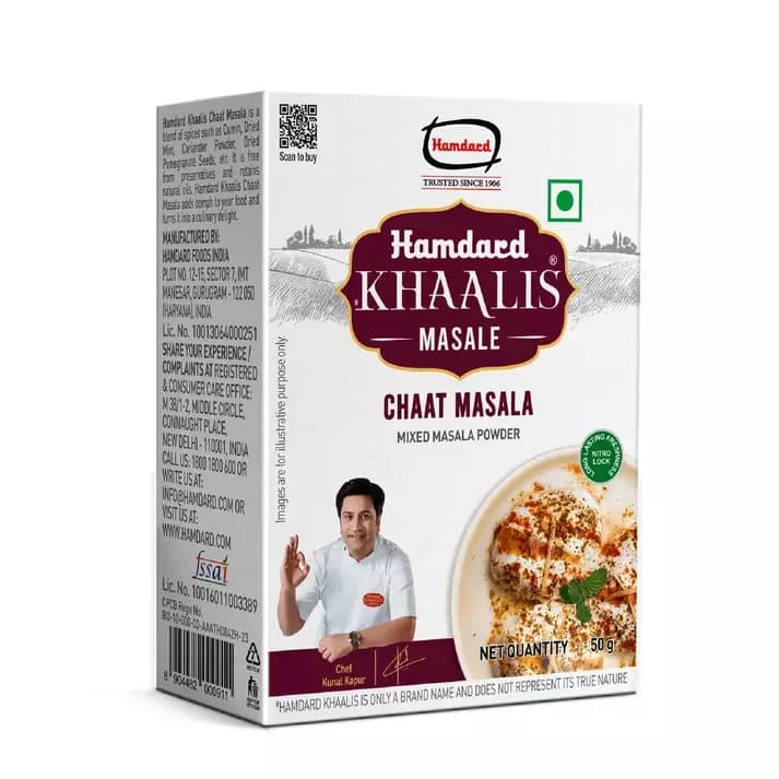 Hamdard Khaalis Chaat Masala,50g-Main image