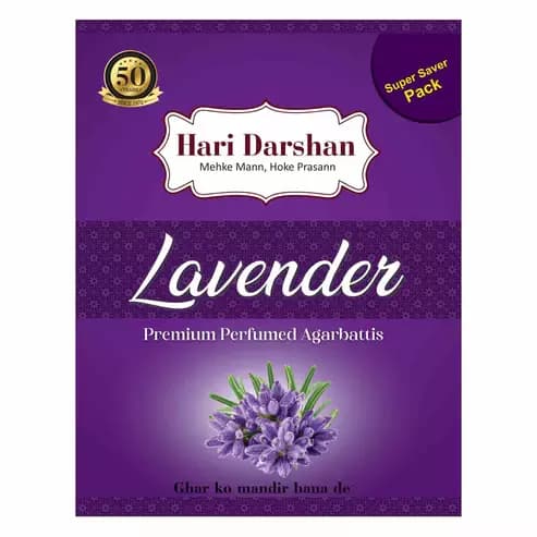 Hari Darshan Lavender Premium Perfumed Agarbatti,400g-Main image