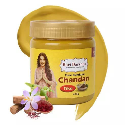Hari Darshan Pure Kumkum Chandan Tika,400g-Main image
