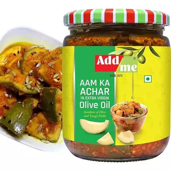 Healthy Homemade Mango Pickle in Olive Oil 500g-Main image