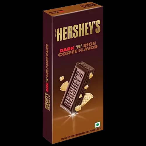 Hershey's Dark 'N' Rich Coffee Dark Chocolate Bar,90g-Main image