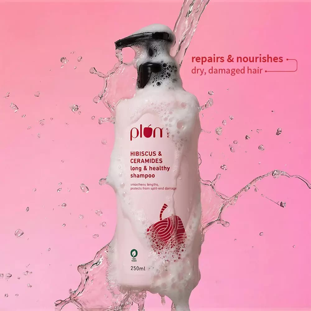 Hibiscus & Ceramides Shampoo for Dry & Damaged Hair-Main Image