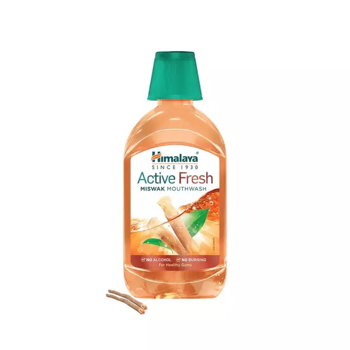 Himalaya Active Fresh Miswak Mouthwash-Main image