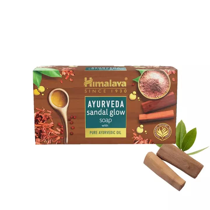 Himalaya Ayurveda Sandal Glow Soap-Mai image