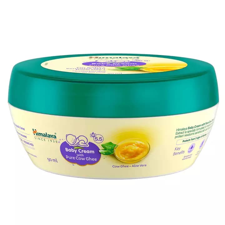 Himalaya Baby Cream With Pure Cow Ghee,50ml-Main image