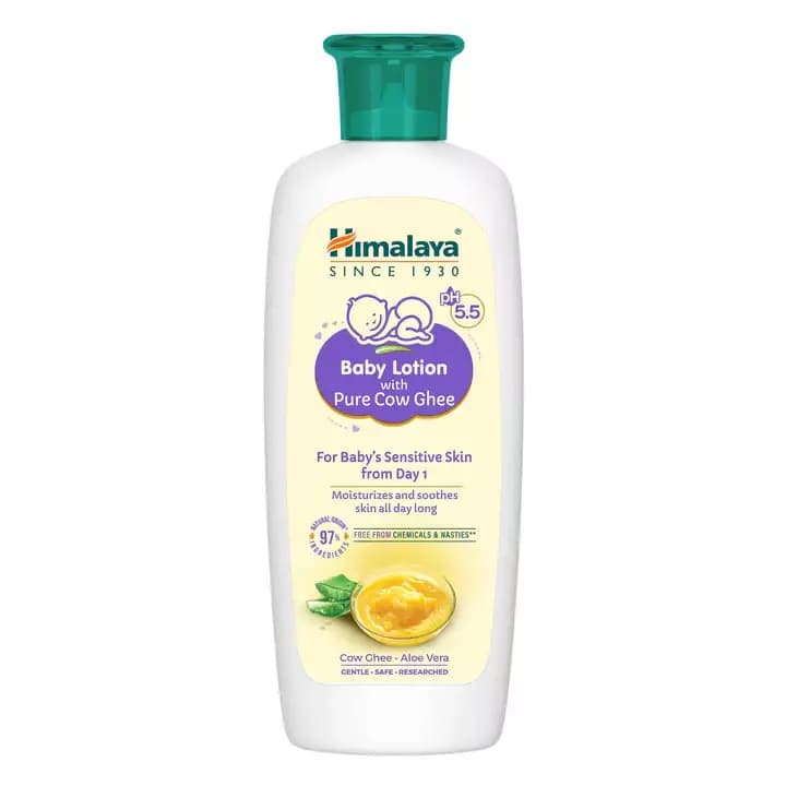 Himalaya Baby Lotion with Pure Cow Ghee,100g-Main image