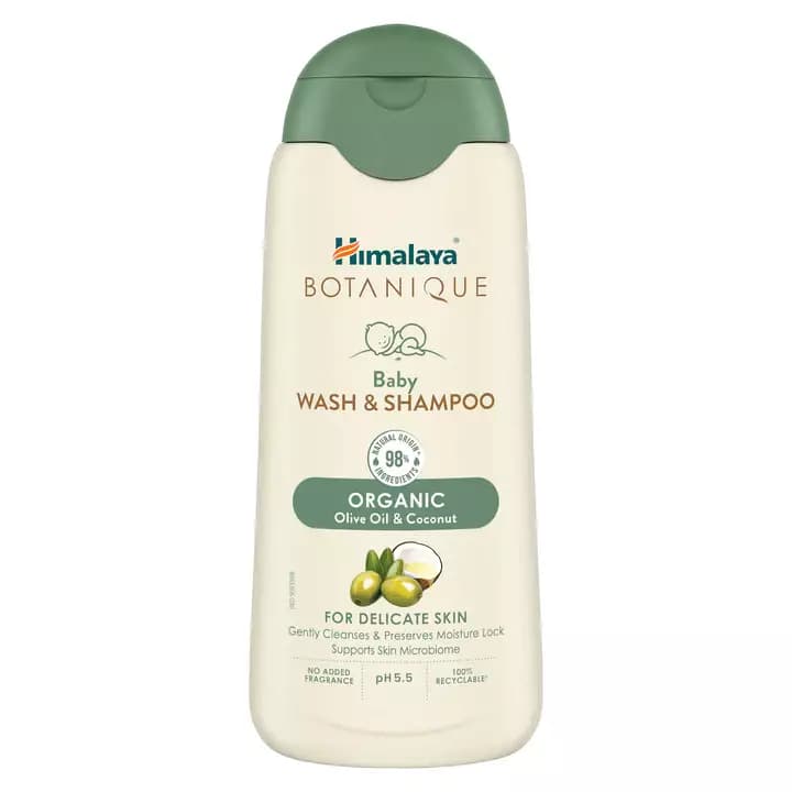Himalaya Botanique Baby Wash & Shampoo,100ml-Main image
